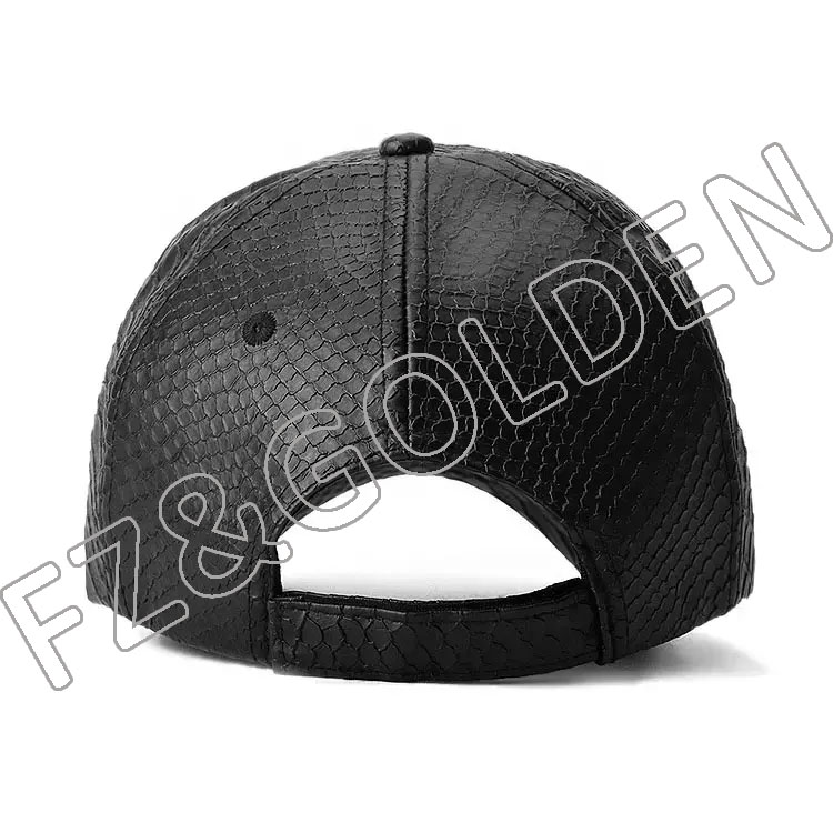 OEM/ODM Camo Cap Supplier - 
 New Arrival snakeskin baseball cap hat  - FUZHI
