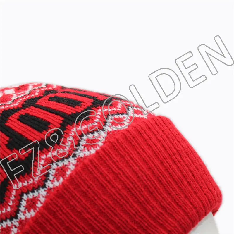 Export Fishing Hat Suppliers – 
 Warm Knitted Hat With Pom  – FUZHI