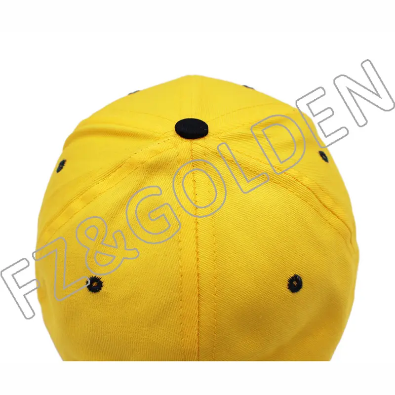 Wholesale Beanie Cap Suppliers – 
 6 panel 100% Cotton Twill Baseball Cap   – FUZHI