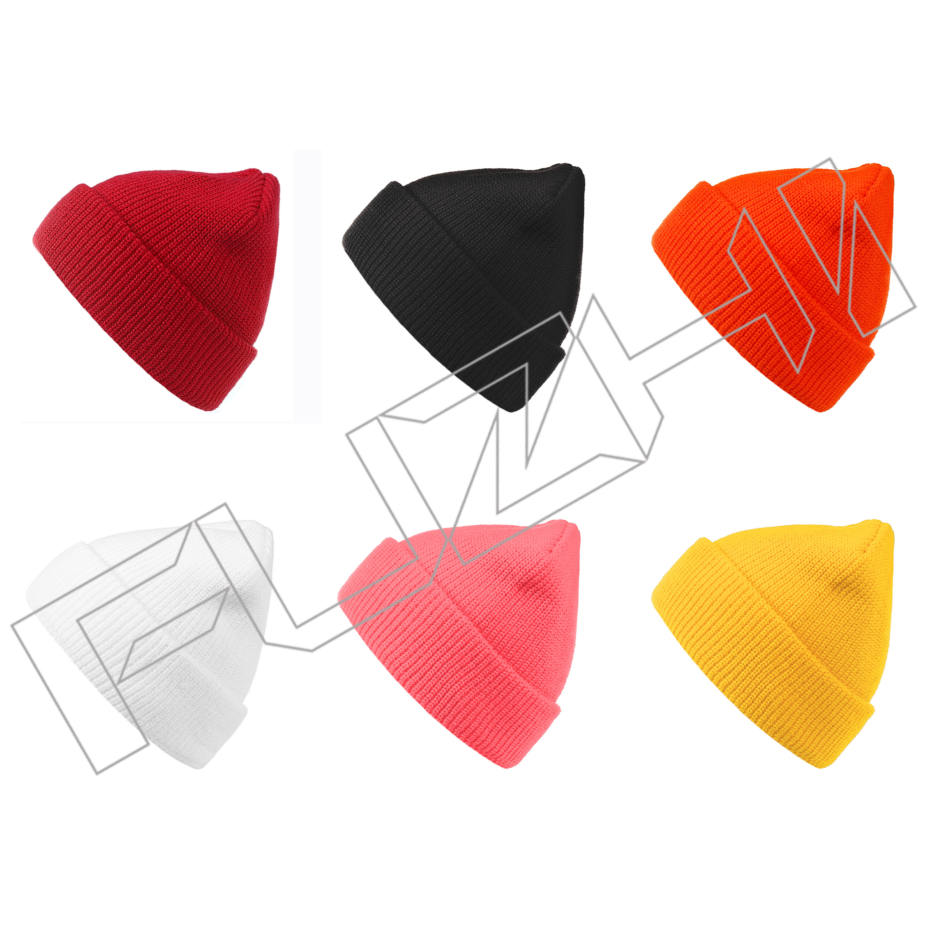 FZBH-2006 Organic cotton original cuffed beanie