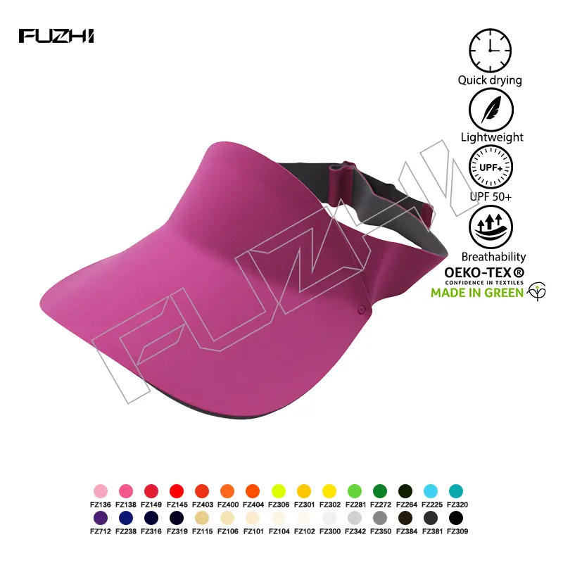 FZSH-1003 New summer sun hat outdoor sport empty top sunscreen hat quick-drying sport sun cap Featured Image