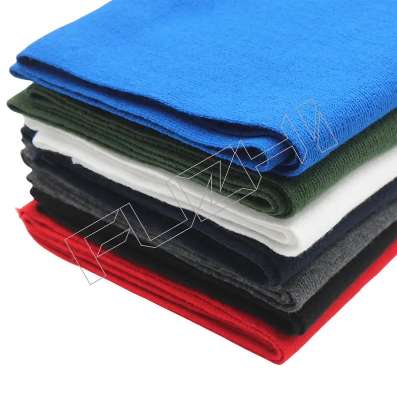 FZSC-3021 Customized men and women’s  winter warm knitted beanie scarf glove set outdoor weatherproof acrylic knitted beanie scarf  glove