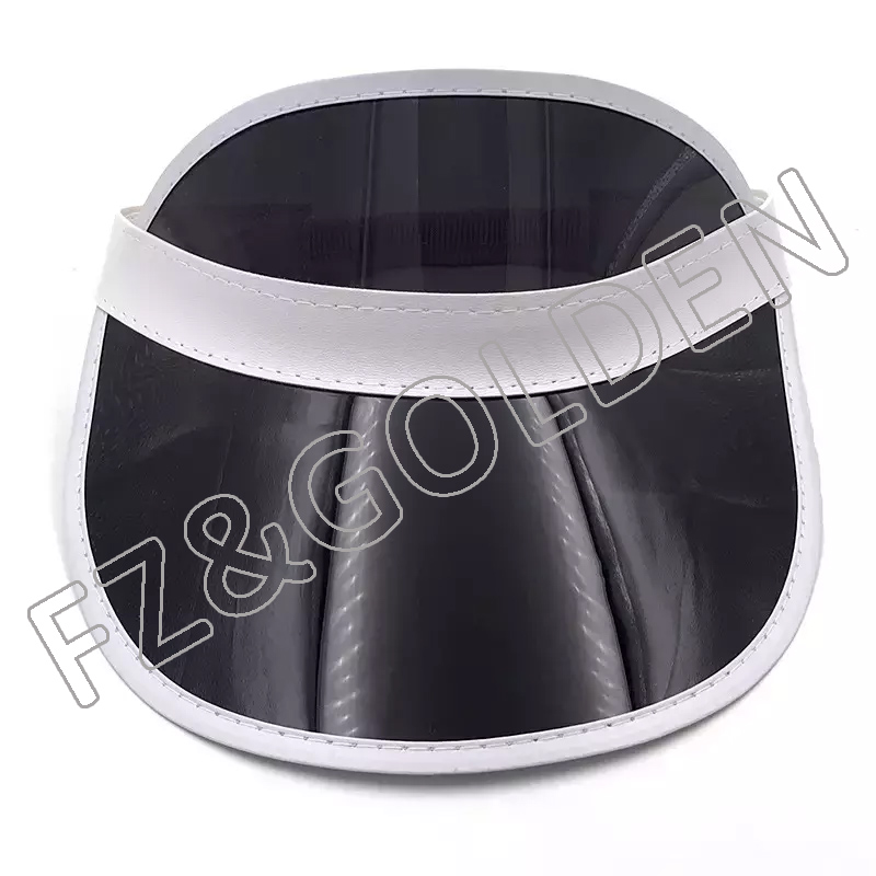 FZSH20250722 Plastics Clear Sun Visors Hat Cap Headwear Sunhat Golf Tennis Beach Cycle uv protect...