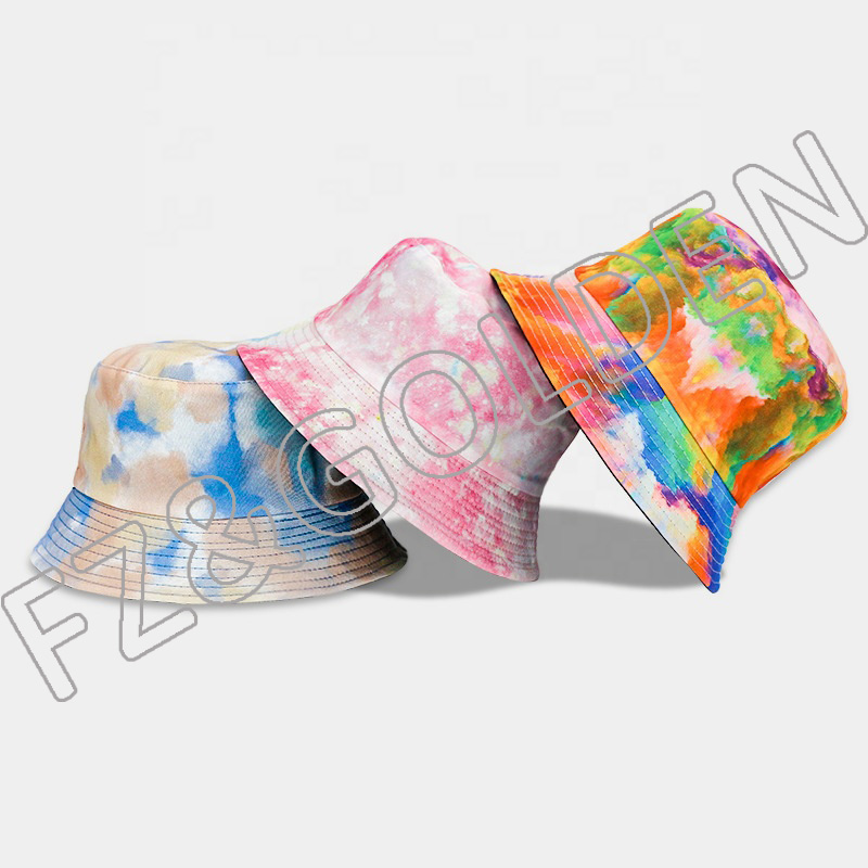 China Fur Bucket Hat Manufacturers -   Custom Girls Print Bucket Hats  - FUZHI