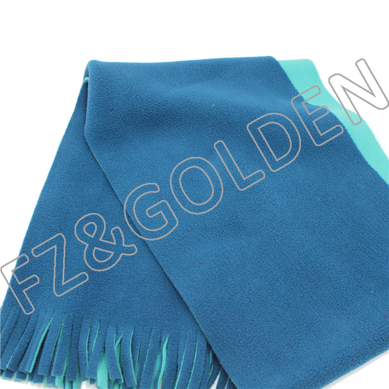 Export Scarf And Hat Set - 
 Winter Plain Polar Fleece Scarf  - FUZHI