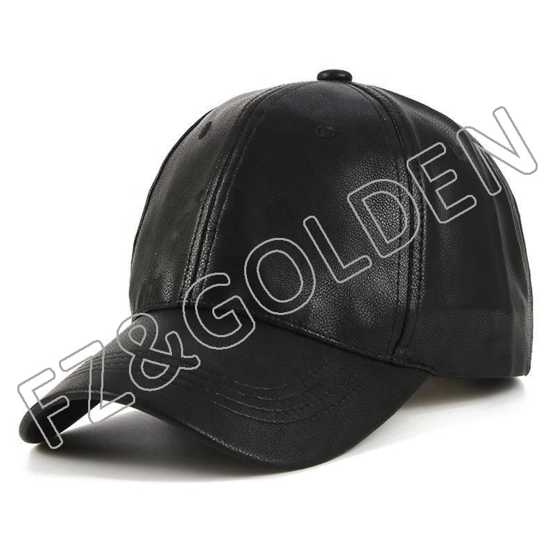 Wholesale Fitted Baseball Caps Manufacturer - 
 Men's fiesta hombre cuero gorras  - FUZHI