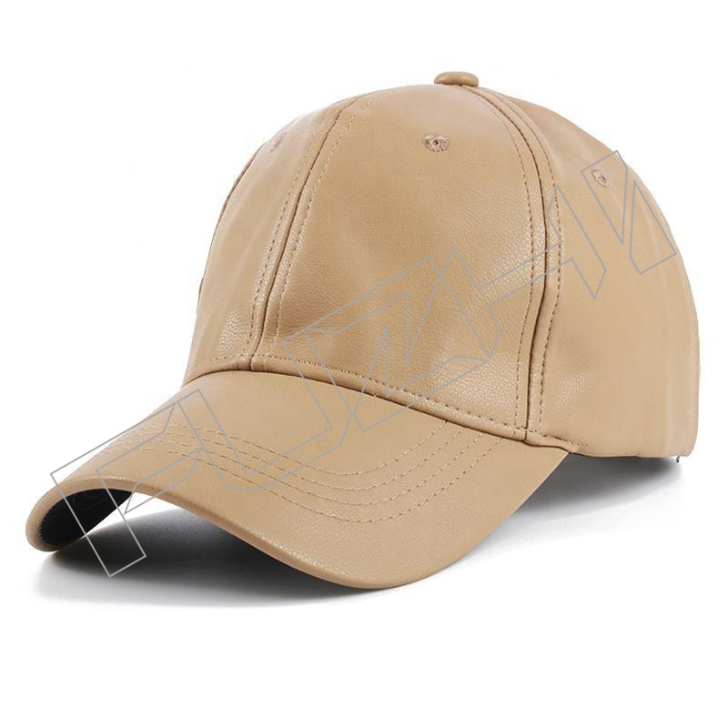 FZBH-1001 6 panel leather cap