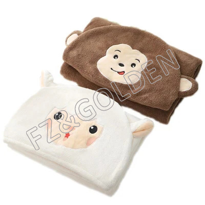 Export Oversized Hoodie Blanket Supplier -   Sleeping Wearable Kids Hoodie Blanket Set  - FUZHI