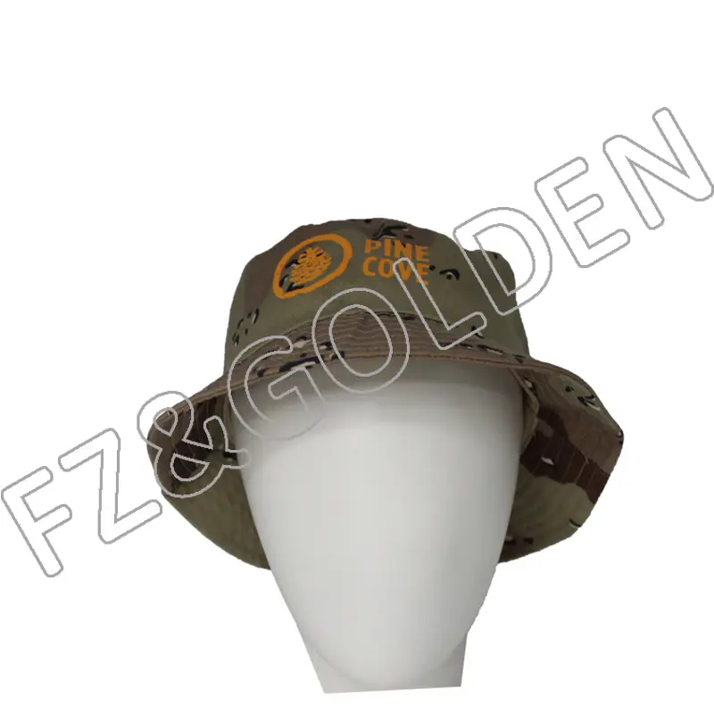 Cheapest Bucket Hat Manufacturers – 
 Bulk Custom Logo Fisherman Bucket Hat  – FUZHI
