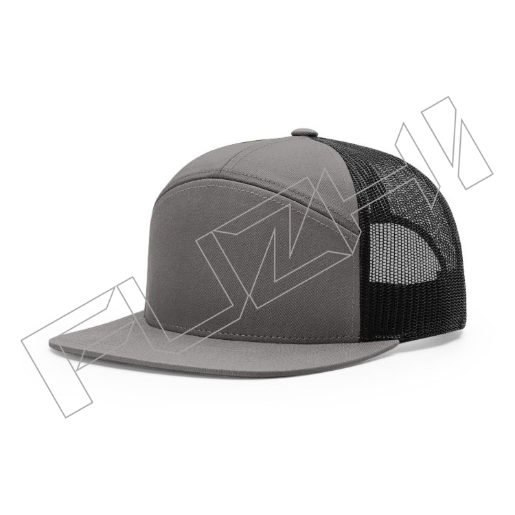 FZBC-7002 7 panel trucker cap