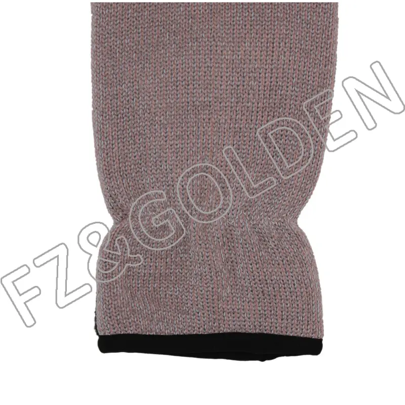 Export Glove Suppliers – 
 Reflective Knitted Adult Mitten  – FUZHI