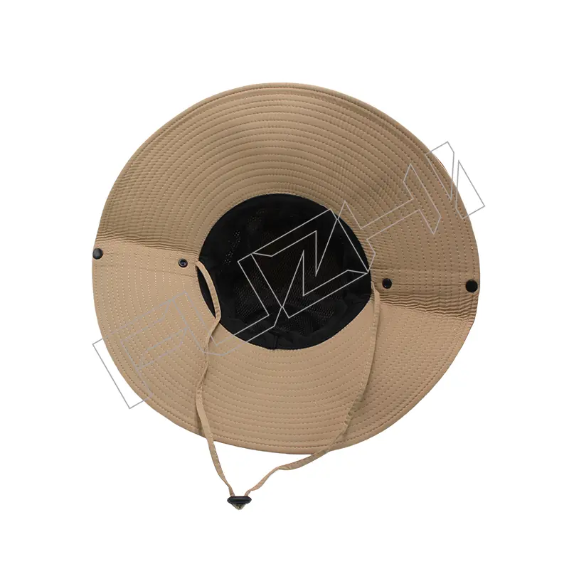 FZFH-2006 Summer quick-drying cape fishing hat sunblock hat outdoor sun hat UV protection sun hat Large brimmed hiking hat