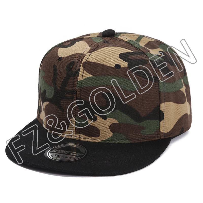 Mesh Cap Suppliers - 
 The origin aung crown camouflage snapback for men  - FUZHI