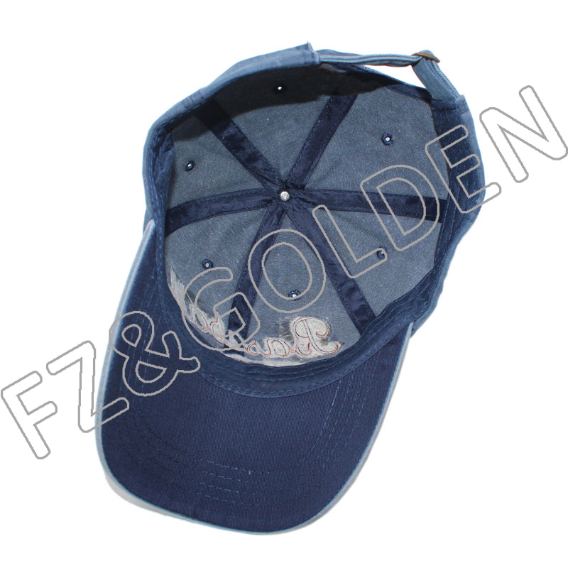 Best-Selling Cap Winter - 
 Towel Embroidery Water Washed Cap Dad Cap   - FUZHI