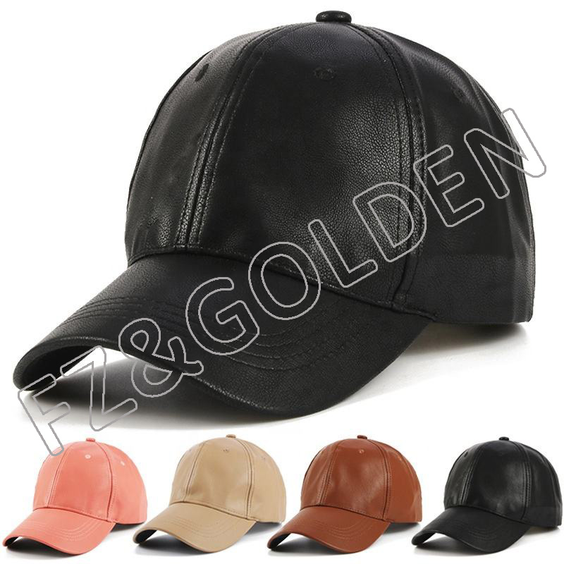 Wholesale Fitted Baseball Caps Manufacturer - 
 Men's fiesta hombre cuero gorras  - FUZHI