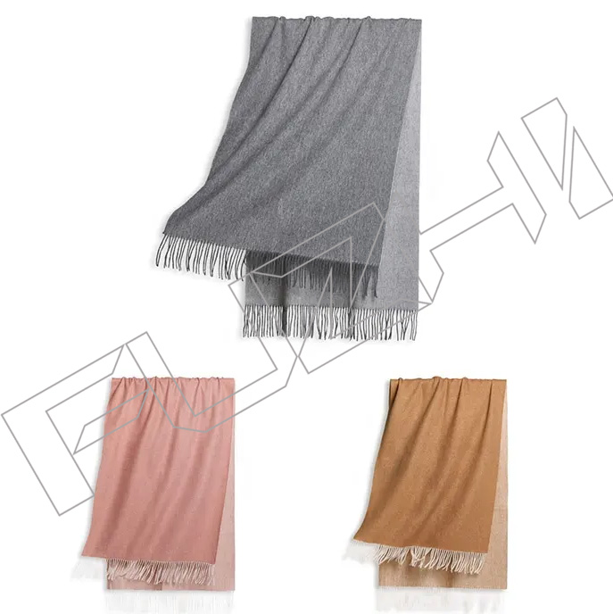 FZSC-3028  Factory Hot Sale Women Pashmina Scarf Soild Wi...