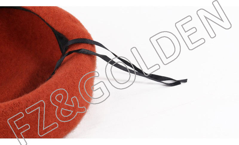 Wholesale Winter Hat Set - 
 French Wool Solid Color Classic Winter Warm Artist Painter Berets Women Hat  - FUZHI