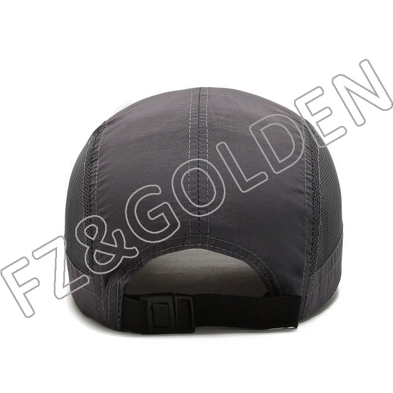 High-Quality Bike Cap Suppliers - 
 Custom own logo polo hat foldable baseball cap  - FUZHI