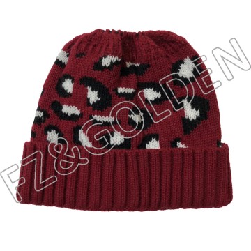 Custom Beanie Supplier - 
 Winter Warm Custom Elastic Run...