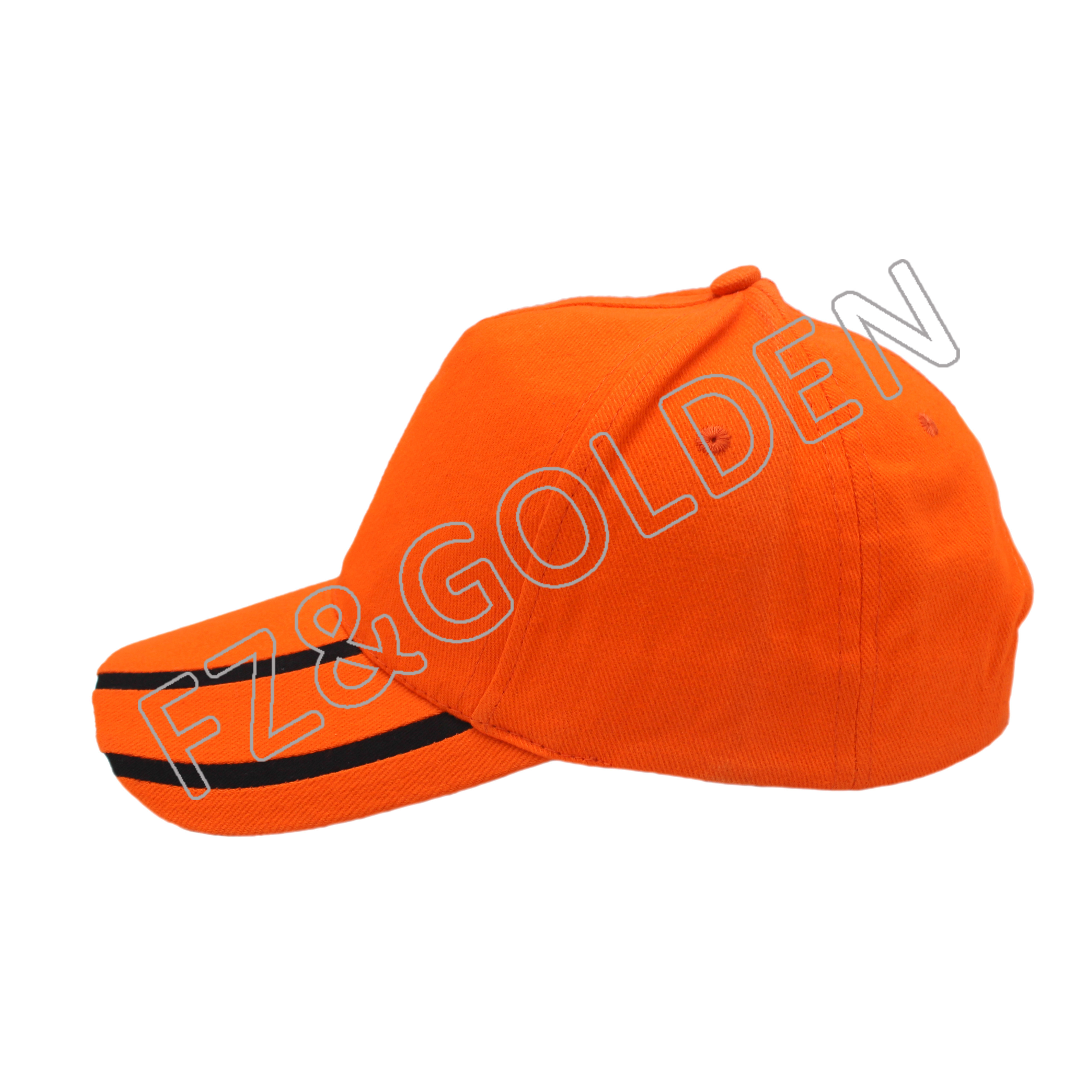 China 6 Panel Baseball Cap Manufacturer - 
 High Quality Custom Design 5 Panel Baseball Cap  - FUZHI