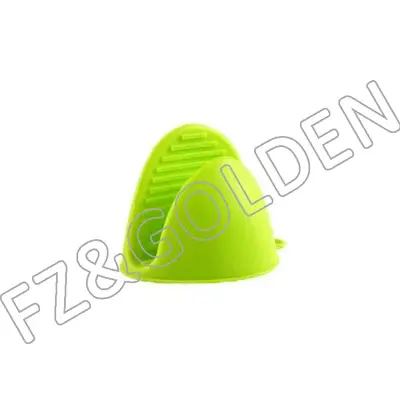 Kitchen Apron Manufacturer – 
 Fingers Silicone Oven Gloves with 2 Pot Holders  – FUZHI