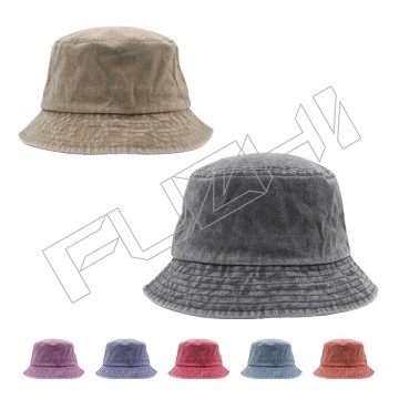 FZFH-9540 Washable cotton bucket hat