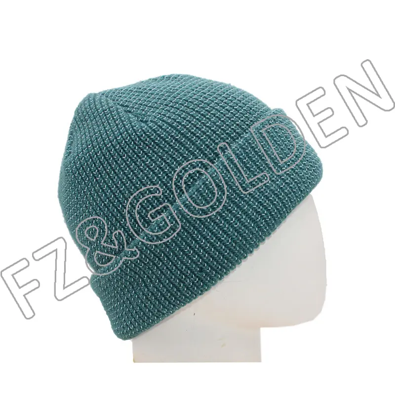 China Reflective Winter Hat Suppliers – 
 Reflective Adult Polyester Knitted Hat  – FUZHI
