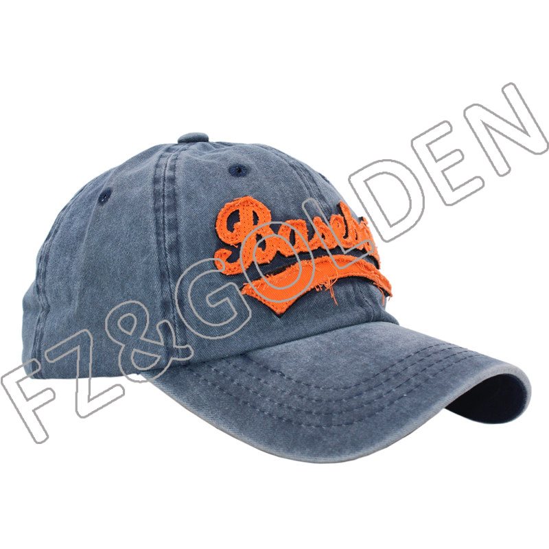 Best-Selling Cap Winter - 
 Towel Embroidery Water Washed Cap Dad Cap   - FUZHI