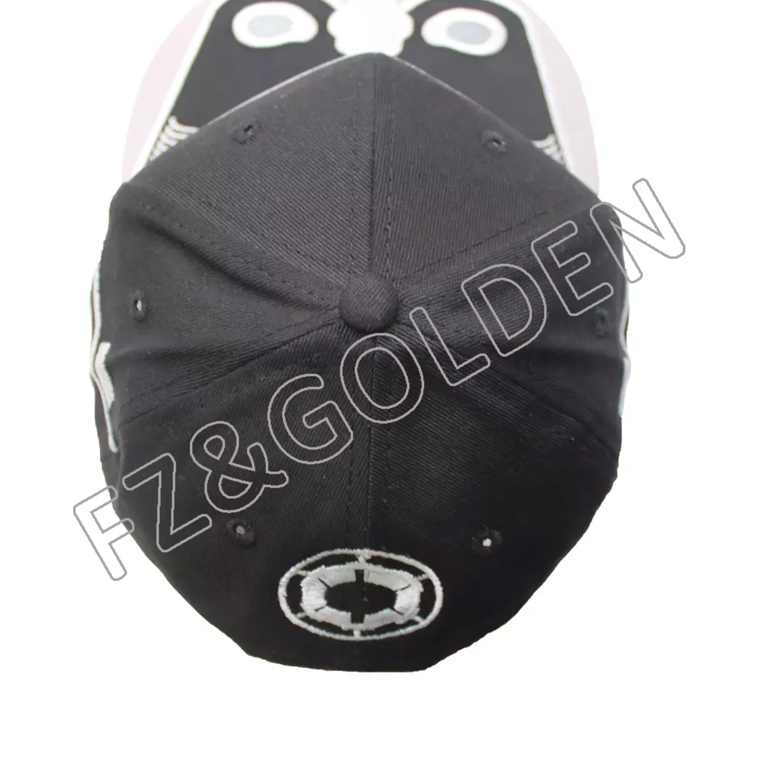 High-Quality 6 Panel Baseball Cap Manufacturers - 
 hip hop plain baseball sport flat peak visor snapback snap back cap and hats  - FUZHI