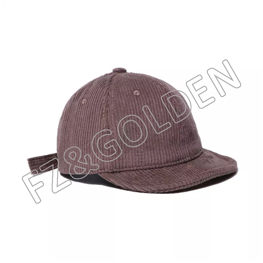 Led Cap Manufacturer - 
 Green corduroy bones liso atacado safety helmet snapback hats for girl  - FUZHI