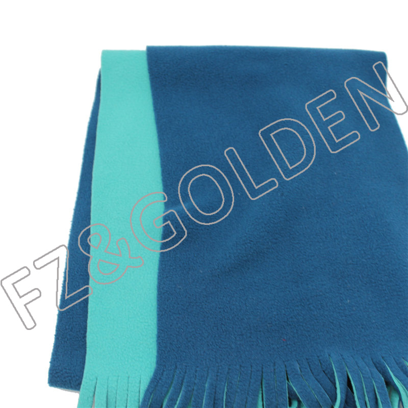 Winter Plain Polar Fleece Scarf