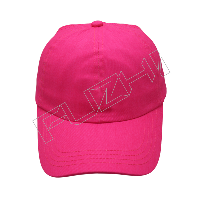 FZSC-2001 6 panel outdoor cotton sport cap can tie a high ponytail without a cap women's summer s...