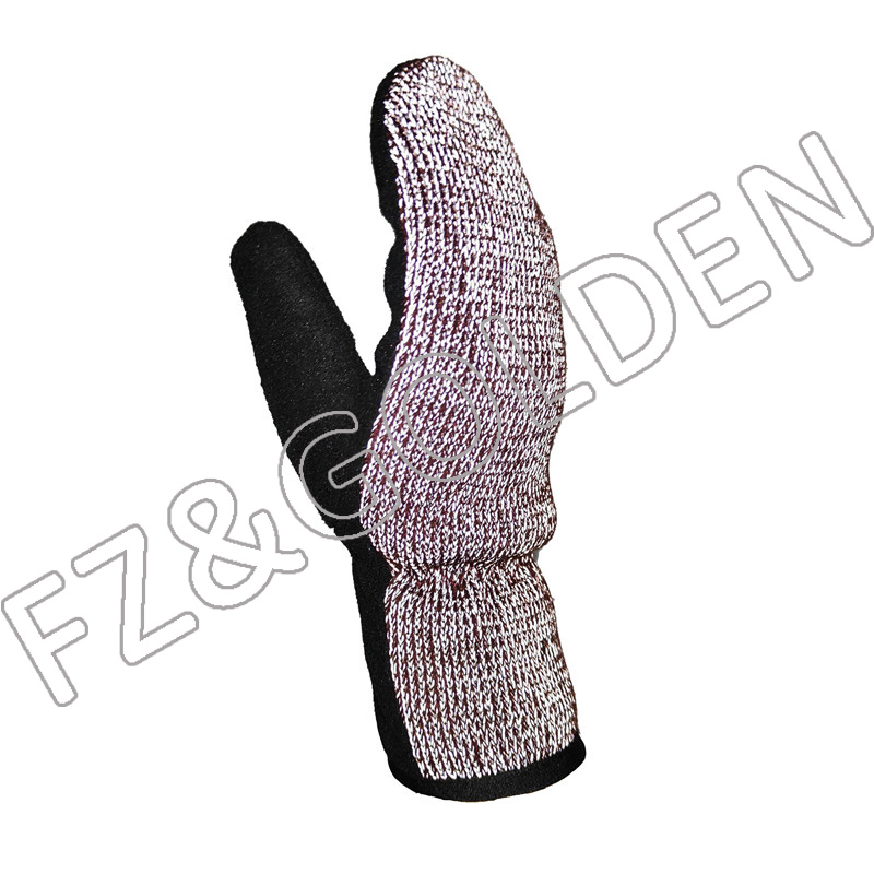 Reflective Knitted Adult Mitten