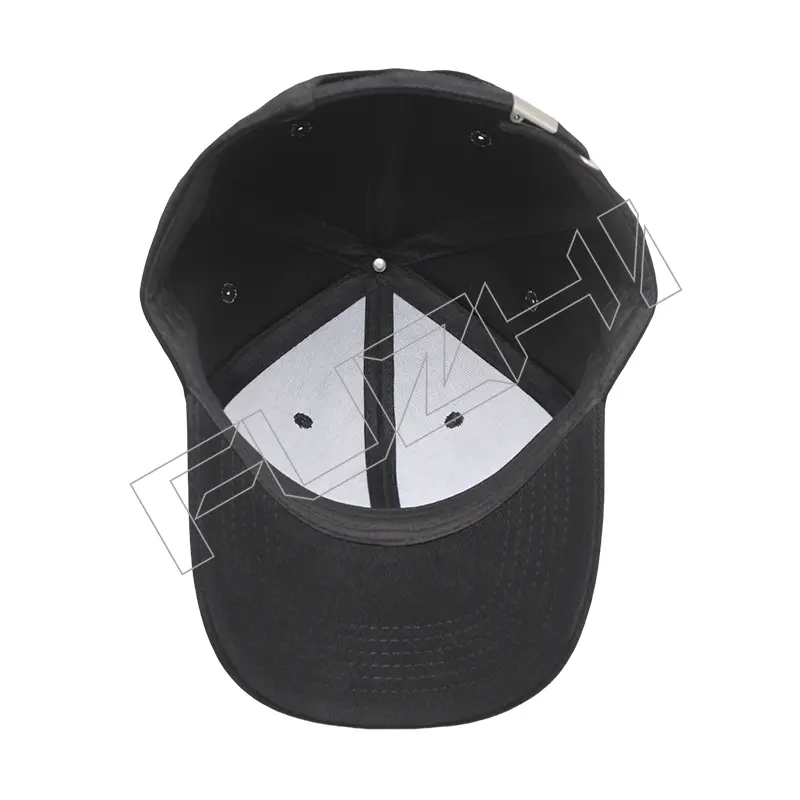 FZBC-6004 6 panel solid color baseball cap heavy brushed cotton baseball cap men and women outdoor casual simple cap
