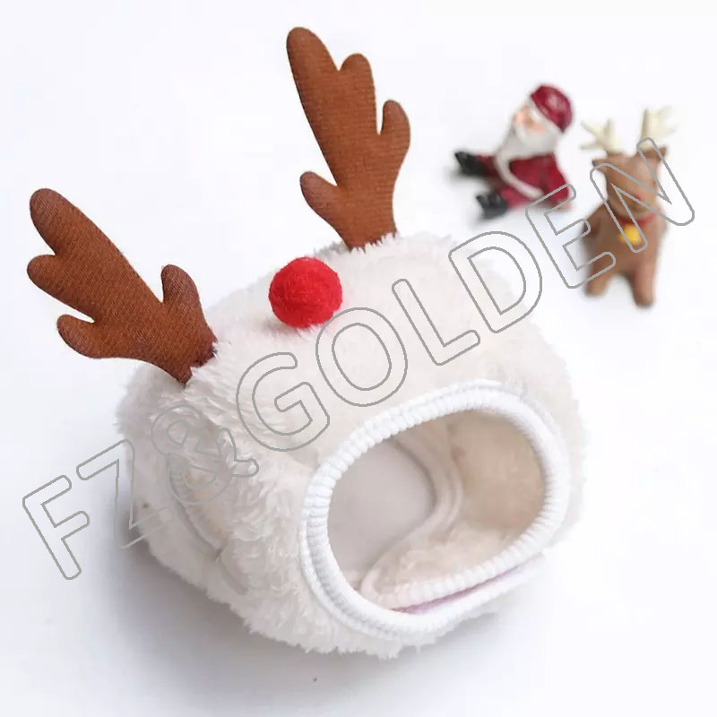 FZPH20250722 dog cat pet knitted funny festival christmas santa hat for pet