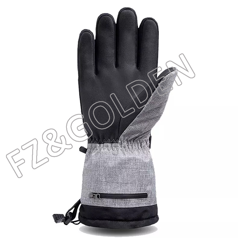 FZSG20250716-5 New arrival winter battery rechargeable waterproof outdoor sports powered warm heated ski winter gloves