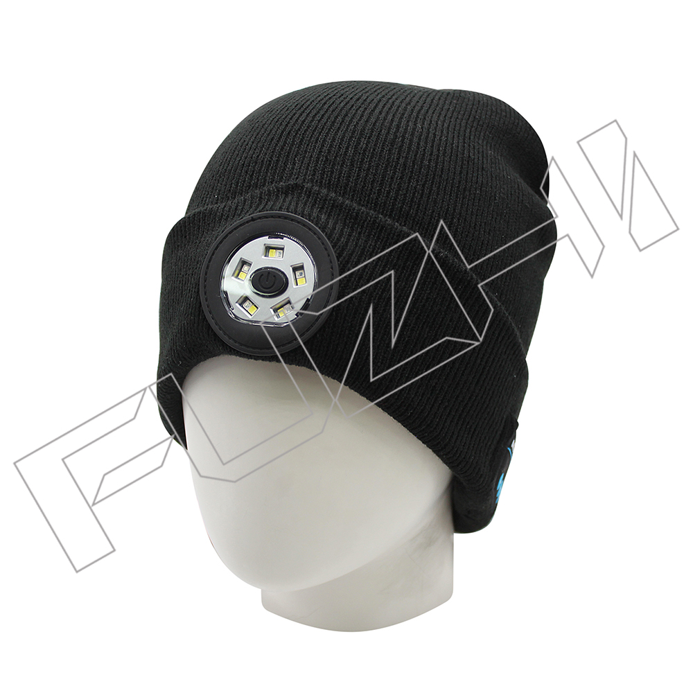 FZBH-1024 Light beanie with wireless bluetooth earphone