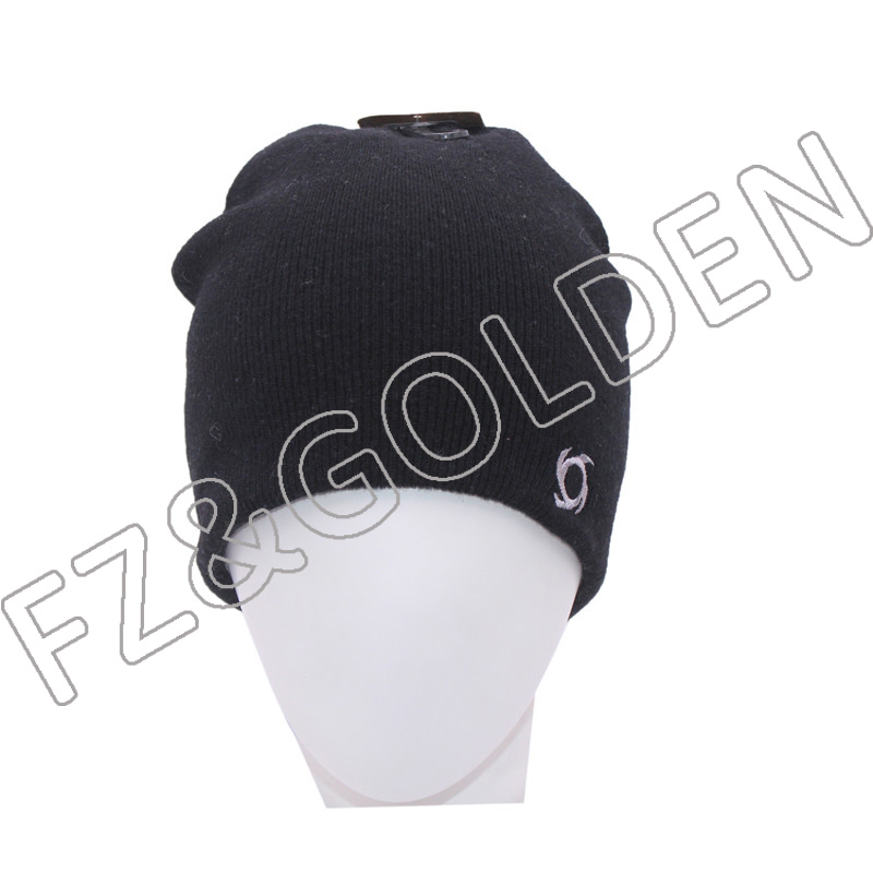 Best-Selling Fleece Beanie Manufacturers - 
 Winter Knitted Embroidered Beanie Hats  - FUZHI